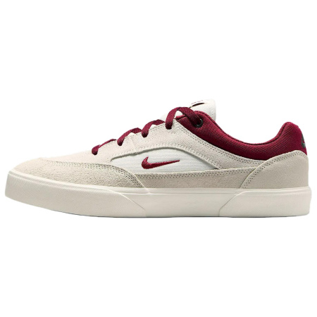 Nike SB MALOR противоскользящие устойчивые к истиранию низкие кеды для скейтбординга унисекс бежево-красные