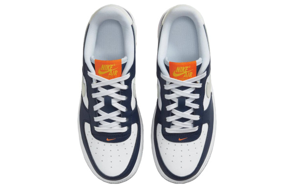 Nike Air Force 1 'UV Color Change' Кожа Устойчивая к истиранию Дышащий Низкий Верх Детские Скейтбординг Сине-белый