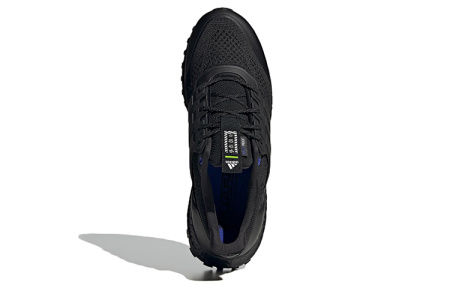 Adidas ULT Ткань Амортизация Устойчивость к истиранию Легкий Отскок Низкие Кроссовки для бега Унисекс Черные