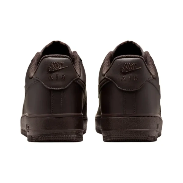 Nike Air Force 1 Low Топ Скейтборд Кроссовки Мужские Темно-Коричневые