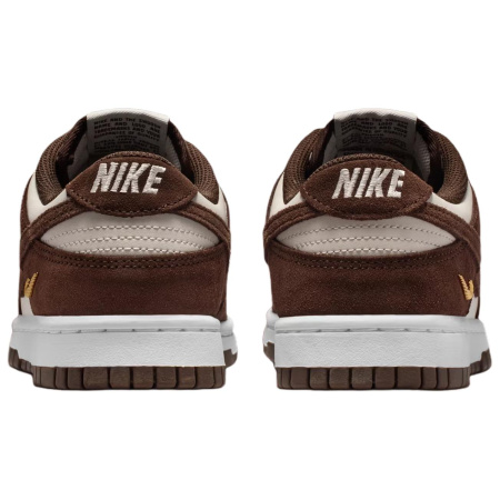 Nike Dunk Low Top Скейтборд Кроссовки Женские Коричневые