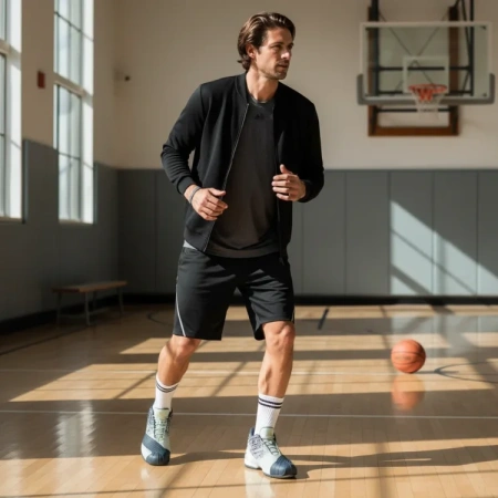 Adidas T mac 1 Противоскользящие Устойчивые к истиранию MID Топ Баскетбольные кроссовки Мужские Графитовый Зеленый