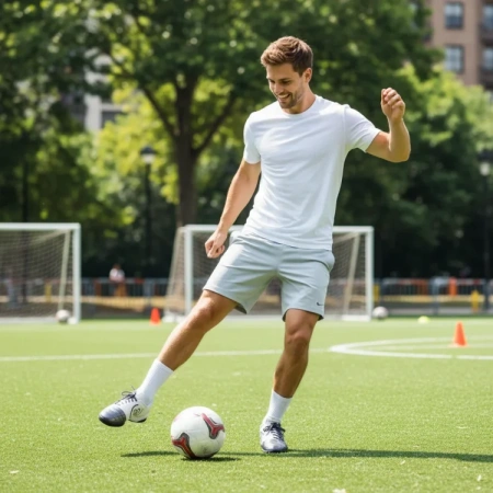 Nike Total 90 IIl Футбольные бутсы Мужские Серебристо-Белые