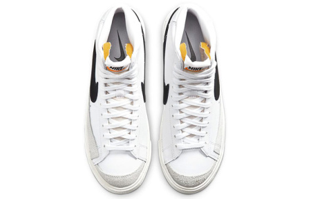 Nike Blazer 77 Винтаж MID Скейтборд Кроссовки Женские Винтаж Белый
