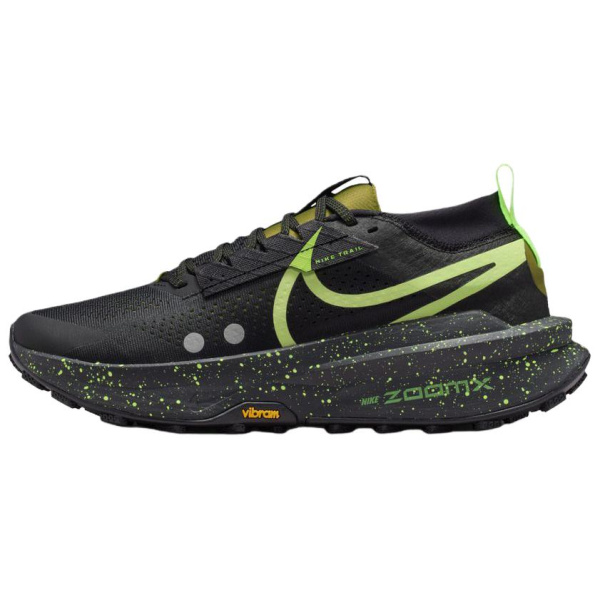 Nike Zegama Trail 2 Повседневные беговые кроссовки Мужские Черные Зеленые