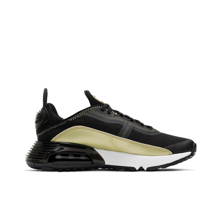Nike Air Max 2090 Low Топ Повседневные Беговые Кроссовки Женские Черный Золото