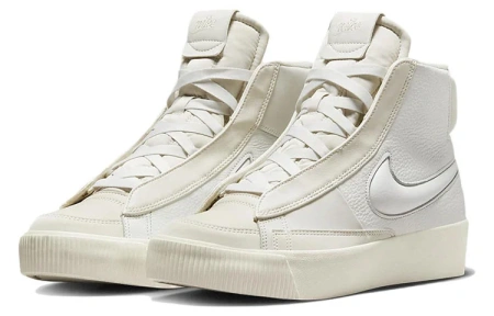 Nike Blazer Mid Топ Скейтборд Кроссовки Женские Белые