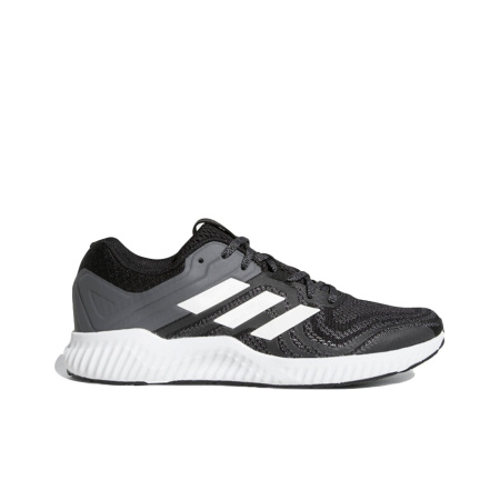 Adidas Aerobounce st 2 Сетка Текстиль Противоскользящие низкие беговые кроссовки для женщин Серый Белый