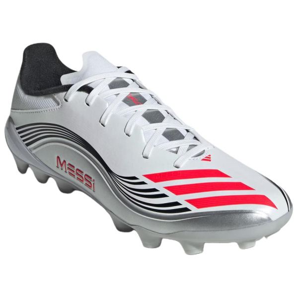Adidas F50 Collection Футбольные бутсы Унисекс Устойчивые к истиранию Белый Серебряный