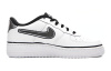 Nike Air FORCE 1 LV8 Устойчивые к истиранию Низкие детские скейтбординговые кеды Белый Черный