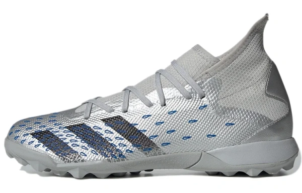 Adidas Predator Freak .3 TF Шипы Амортизация Баланс Футбольные бутсы Унисекс Серый Черный