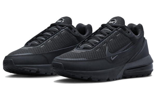 Nike Air Max Impulse Устойчивая к истиранию Низкая повседневная обувь Мужская Черная