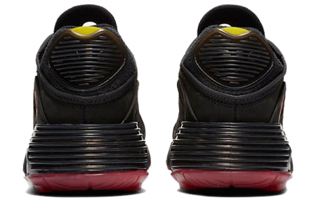 Neymar X Nike Air Max 2090 Устойчивые к истиранию низкие повседневные беговые кроссовки унисекс черные золотые