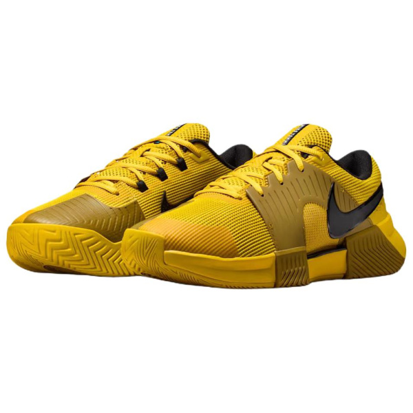 NIKE Zoom GP Challenge 1,5 Поддержка Отскок Низкие Кроссовки для Тениса Мужские Желтые