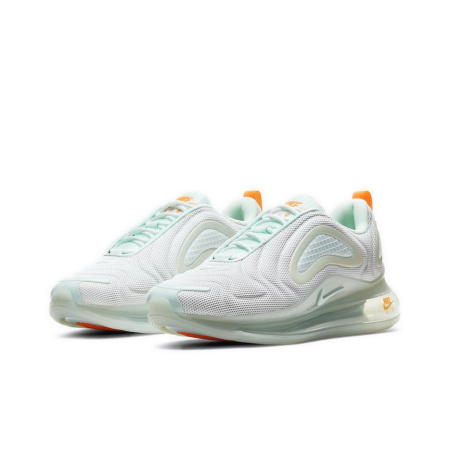 Nike Air Max 720 SE Ткань Низкие Повседневные Кроссовки Женские Белые Синие Оранжевые