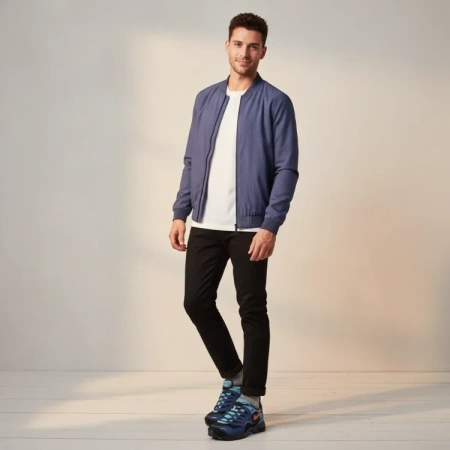Nike Air Terra Humara Low Топ Беговые кроссовки Унисекс Синий Черный