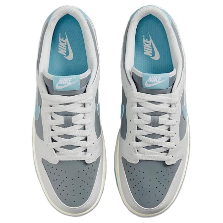 Nike Dunk Slip-Resistant Abrasion-Resistant Low-Top Скейтборд Кроссовки Мужские Синие Серые