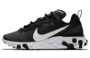 Nike React Element 55 Ткань Устойчивая к истиранию Низкий Топ ТРЕНИРОВОЧНАЯ БЕЖЕВАЯ БЕЛАЯ Обувь Женская