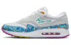 Nike Air Max 1 Golf Play To LIVE Амортизация Низкий Топ Гольф Обувь Унисекс Белый Синий