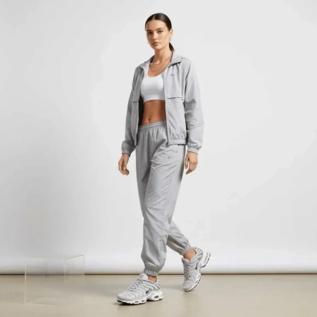 Nike Air Max Plus Комфортные Низкие Повседневные Кроссовки Женские Серые
