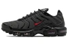 Nike Air Max Plus Спортивный Ретро Стиль Низкие Кроссовки для Бега Мужские Черные Красные