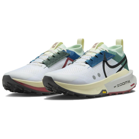 Nike Zegama 2 Low Top Trail Беговые кроссовки Мужские Серые
