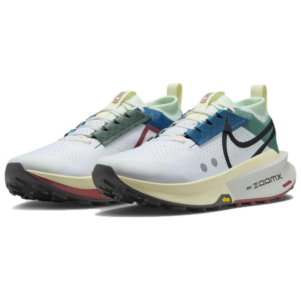 Nike Zegama 2 Low Top Trail Беговые кроссовки Мужские Серые