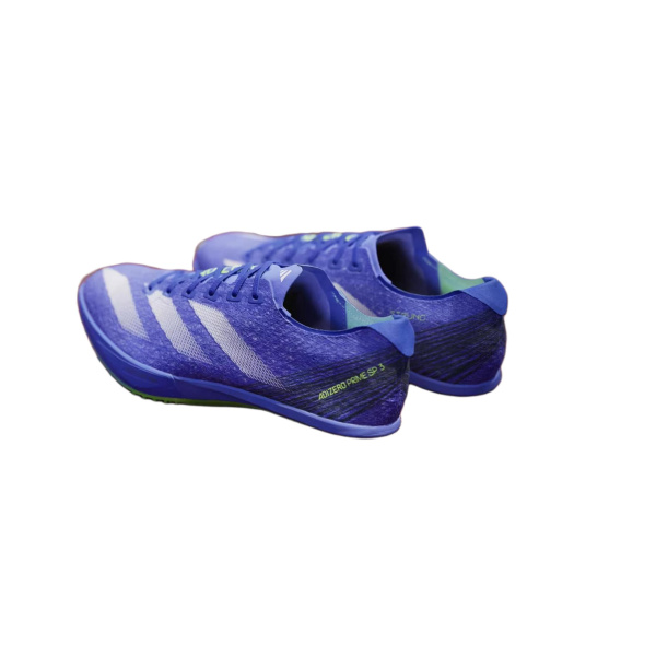 Adidas ADIZERO PRIME SP 3 Поддержка Баланс Трек и Филд Соревновательные Беговые Кроссовки Унисекс Синий Зеленый