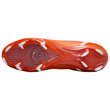 Nike Mercurial Vapor 1 Кожаные противоскользящие и устойчивые к истиранию футбольные бутсы для мужчин оранжевые