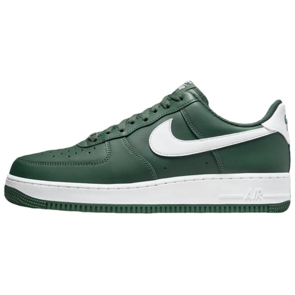 Nike Air Force 1 Low Топ Скейтборд Кроссовки Мужские Зеленые Белые