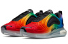 Nike Air MAX 720 Betrue Ткань Радужный Легкий Низкий Топ Повседневная Обувь Унисекс