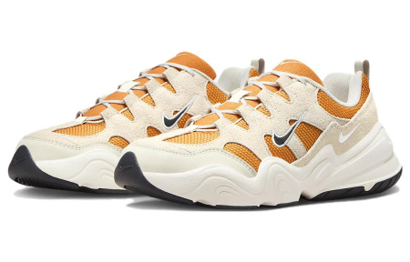 Nike Tech Hera Комфортный Низкий Топ Повседневная Обувь Мужская Серый Оранжевый