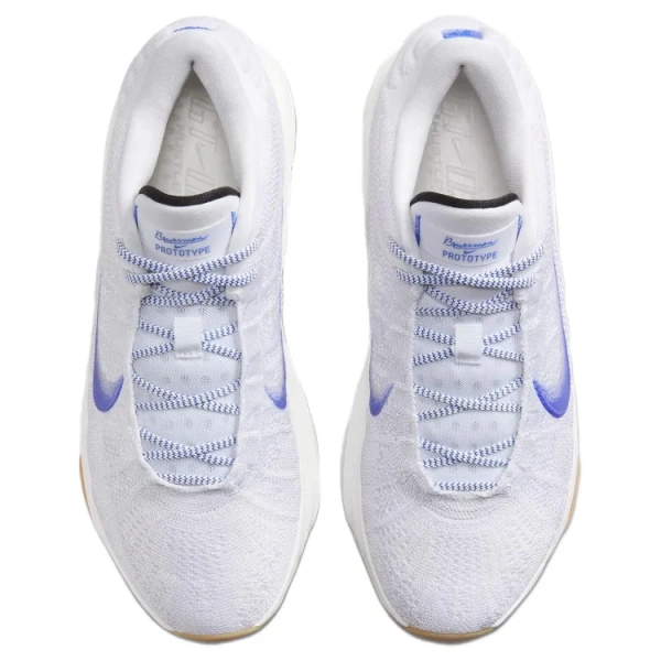 Nike GT Hustle 3 'Blueprint' Амортизация Устойчивый к истиранию Дышащие Низкие Баскетбольные кроссовки Мужские Белые
