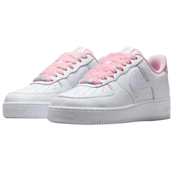 Nike Air Force 1 Low Топ Скейтборд Кроссовки Женские Белый Розовый