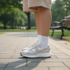 Nike Phoenix Waffle противоскользящая устойчивая к истиранию низкий топ повседневная обувь для женщин белый