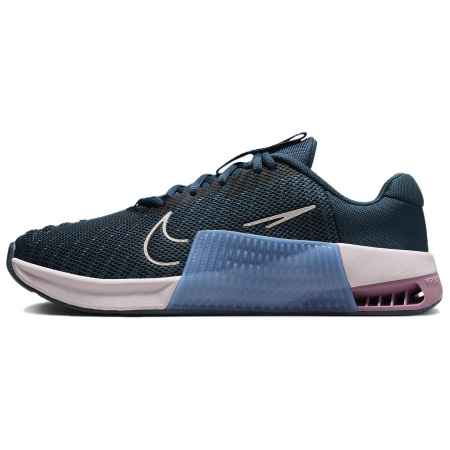 Nike Metcon 9 противоскользящие устойчивые к истиранию низкие кроссовки для тренировок женские синие