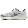 NIKE Zoom Structure 25 Дышащий Low Топ Повседневные кроссовки для бега Мужской Бело-серый