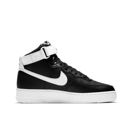 Nike Air Force 1 High Топ Скейтборд Кроссовки Мужские Черно-Белые