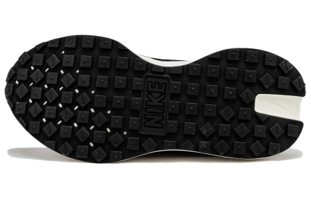 Nike Phoenix Waffle Нейлон Низкие Повседневные Кроссовки Женские Серый Розовый