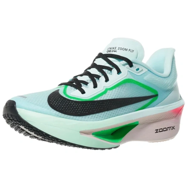 Nike Zoom Fly 6 Износостойкий и Легкий Низкий Топ ZoomX Средняя Подошва Повседневные Беговые Кроссовки Женские Синие