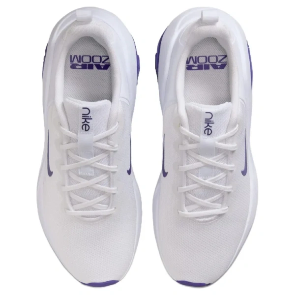 Nike Bella 7 Удобные Дышащие Поддерживающие Низкие Кроссовки для Тренировок Женские Белые Фиолетовые