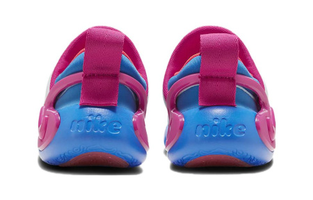 Nike Dynamo GO противоскользящие низкие детские повседневные кроссовки белые синие розовые для детей от 3 до 7 лет