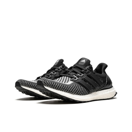 Adidas ULT Ткань Амортизация Противоскользящие Светоотражающие Низкие Повседневные Беговые Кроссовки Унисекс Черные