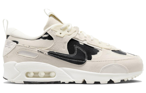 Nike Air Max 90 Futura Low Топ Повседневная обувь Женская Белый Черный