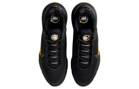 Nike Air Max Impulse Mesh Fabric Низкие Повседневные Мужские Кроссовки Черные Желтые