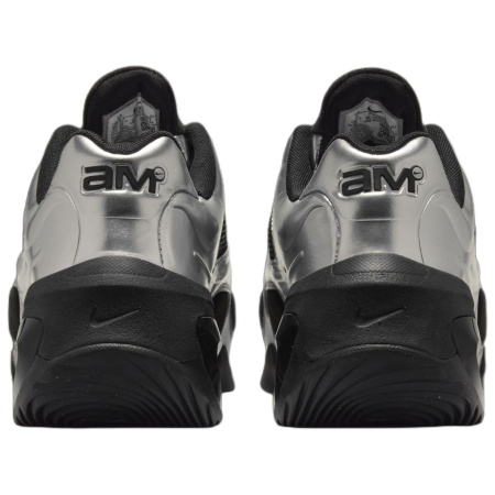 Nike Air MAX Muse Аbrasion Resistant Низкий Топ Повседневная Обувь Женская Серебряный Черный