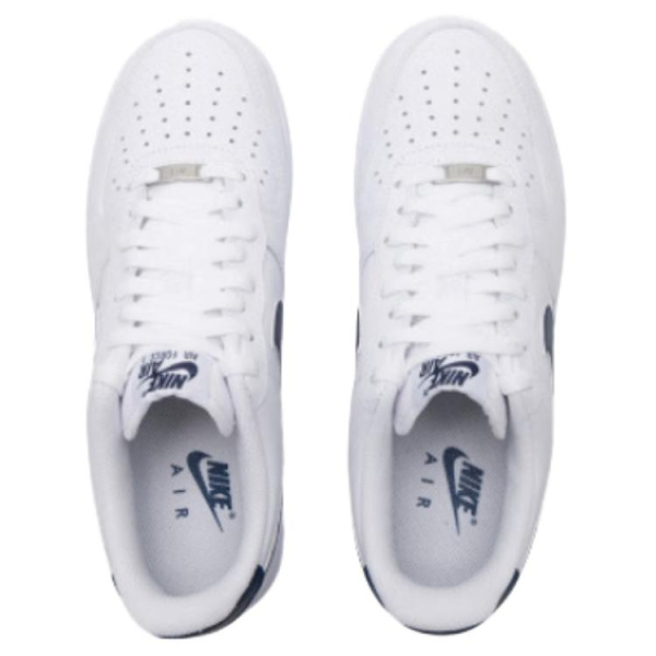 Nike Air Force 1 Амортизация Легкие Дышащие Низкие Кроссовки для скейтбординга Мужские Белые