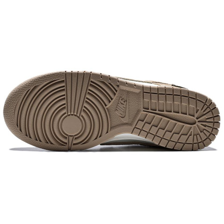 Nike Dunk Low Top Скейтборд Кроссовки Женские Белый Умбра