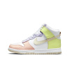 Nike Dunk High 'Кашемир' Высокие Кроссовки для скейтбординга Женские Белый Розовый Желтый