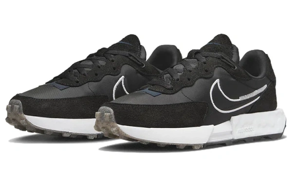 Nike Fontanka Waffle Текстиль Кожа Амортизация Противоскользящий Устойчивый к истиранию Низкий Топ Повседневный